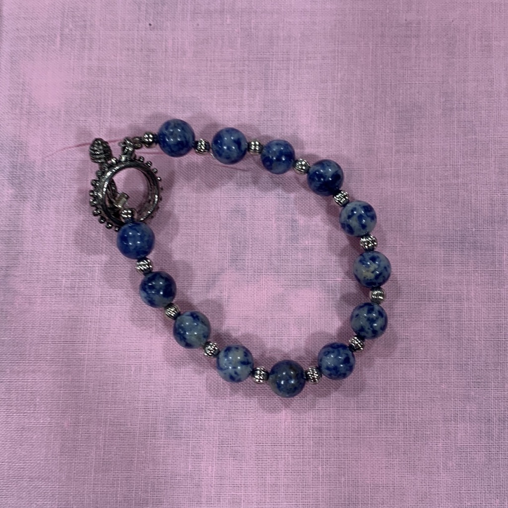Blue Stone Bracelet B101 10$
